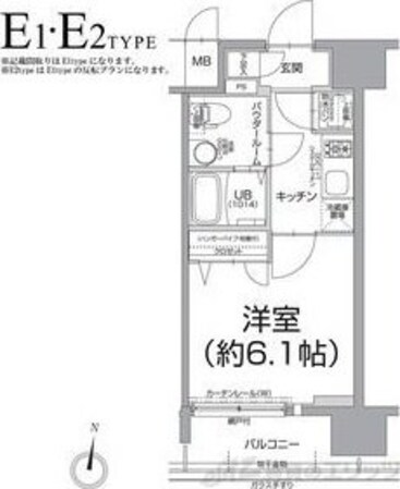 エスリード北大阪レジデンスの物件間取画像